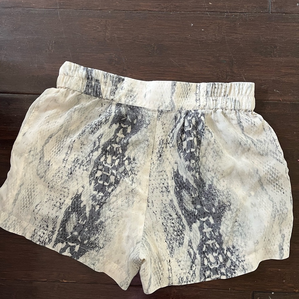 silk shorts